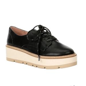 Lace-Up Lug Sole Platform Oxfords